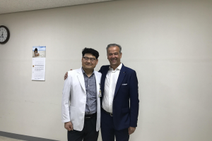 Doctor Lagast meeting and teaching surgery in Gwangiu (Zuid-Korea)